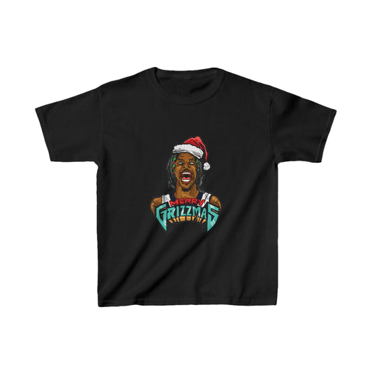 Kids Merry Grizzmas Tee
