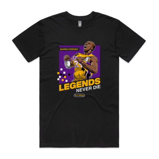 8 Bit Legends Never Die Tee