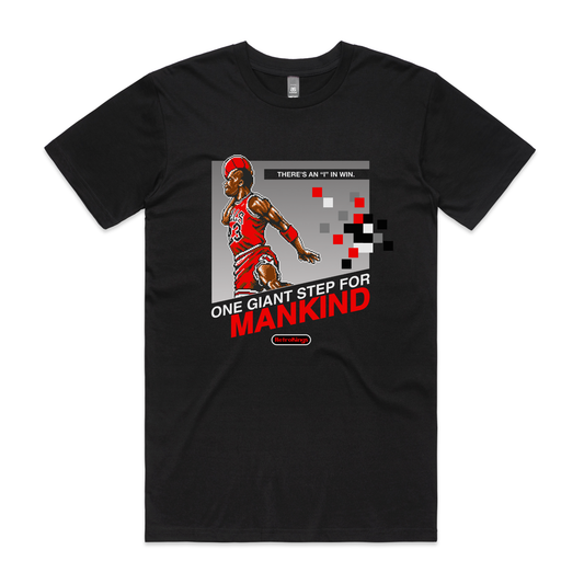 8 Bit One Giant Step Tee