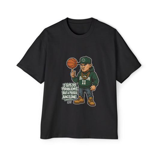 99 Problems But A Pritch Ain't One Oversized Heavy Tee