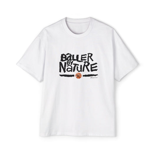 Baller By Nature Oversized Heavy Tee