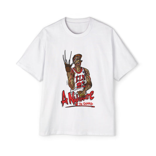 A Nightmare to Guard Oversized Heavy Tee