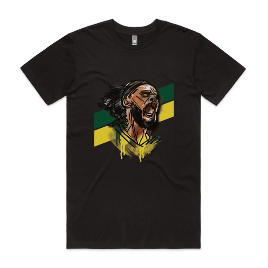 Bleed Green & Gold Tee