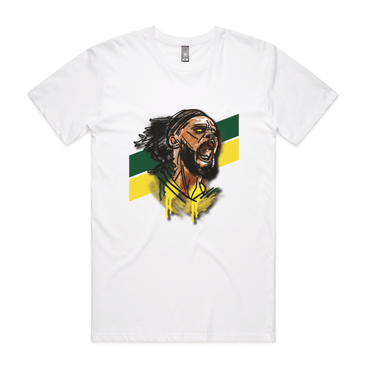 Bleed Green & Gold Tee